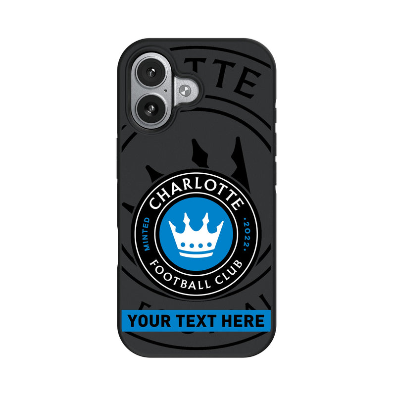 Charlotte FC Personalized Tilt iPhone Bump Phone Case for Apple iPhone