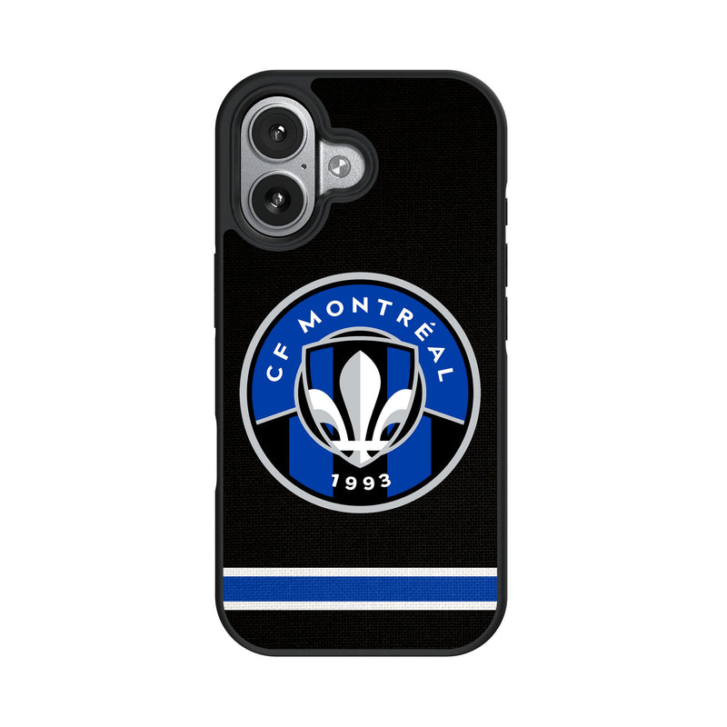 CF Montreal Stripe iPhone Bump Phone Case for Apple iPhone