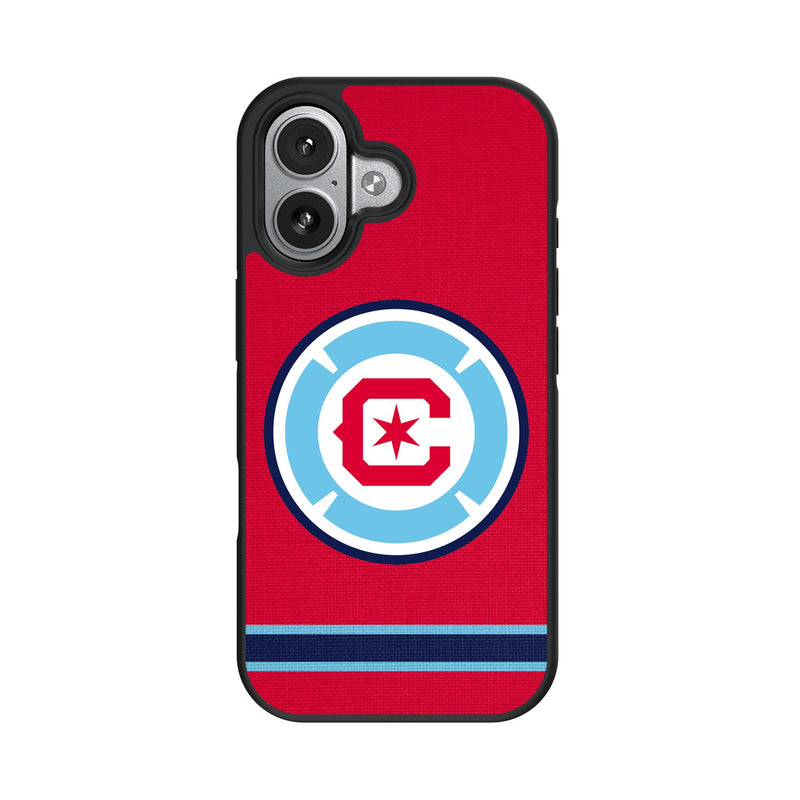 Chicago Fire Stripe iPhone Bump Phone Case for Apple iPhone