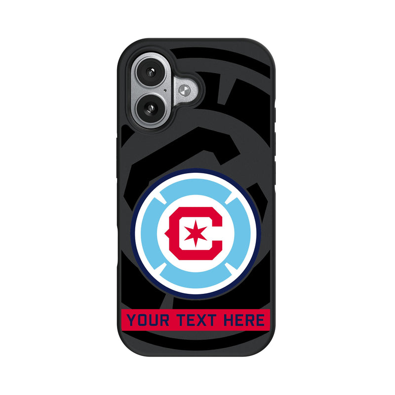 Chicago Fire Personalized Tilt iPhone Bump Phone Case for Apple iPhone