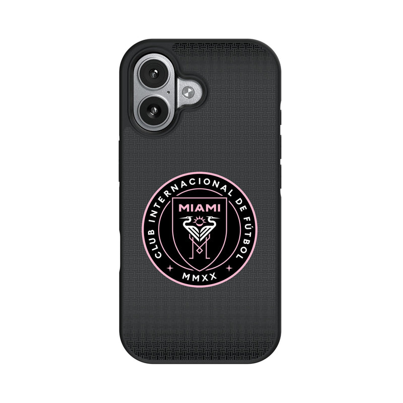 Inter Miami CF Linen iPhone Bump Phone Case for Apple iPhone