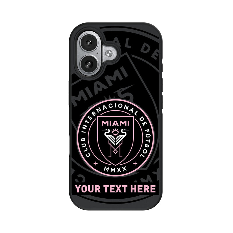 Inter Miami CF Personalized Tilt iPhone Bump Phone Case for Apple iPhone