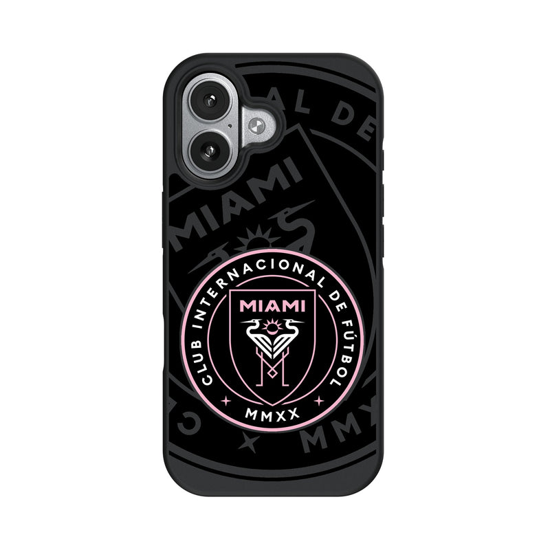 Inter Miami CF Monocolor Tilt iPhone Bump Phone Case for Apple iPhone