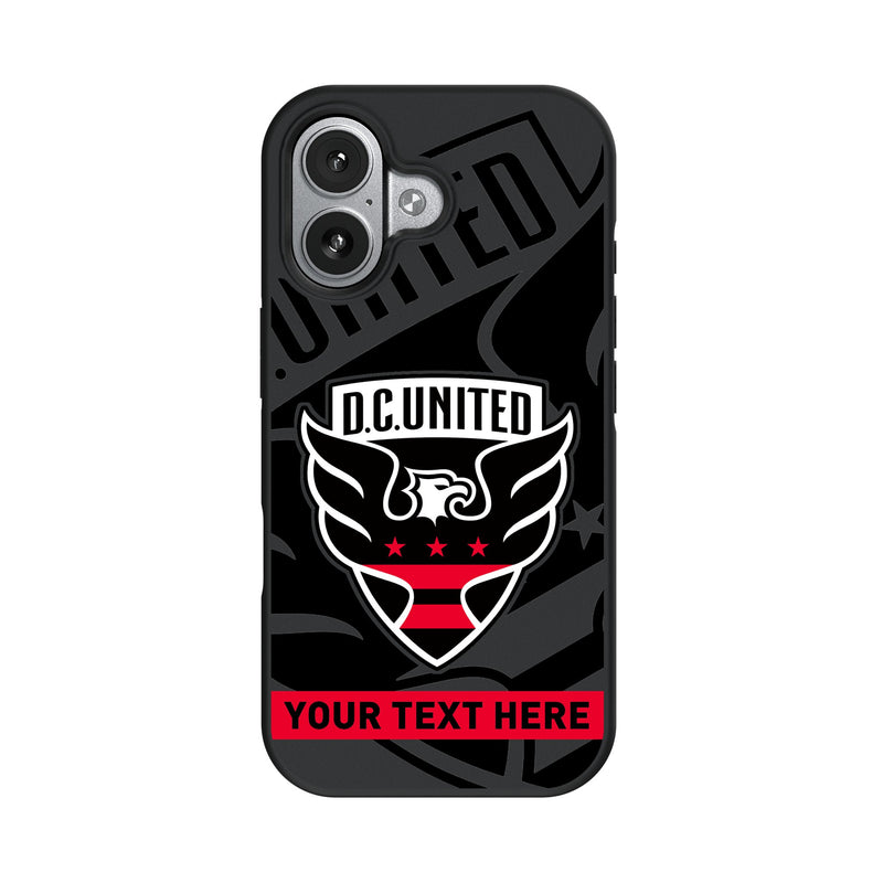 DC United Personalized Tilt iPhone Bump Phone Case for Apple iPhone