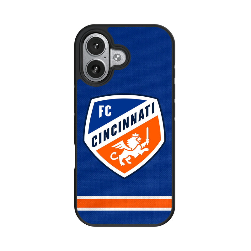 FC Cincinnati Stripe iPhone Bump Phone Case for Apple iPhone