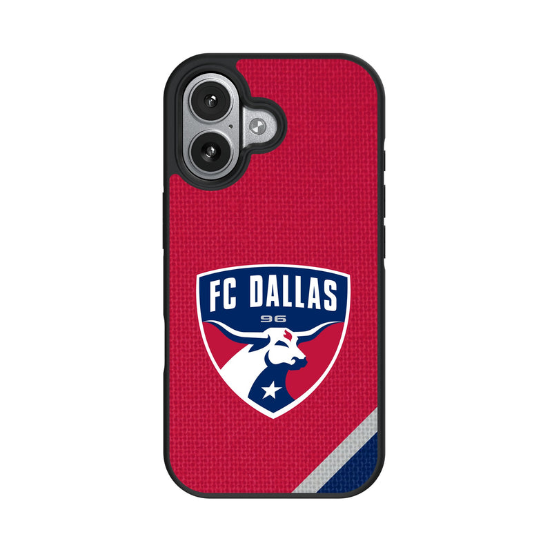 FC Dallas Diagonal Stripe iPhone Bump Phone Case for Apple iPhone