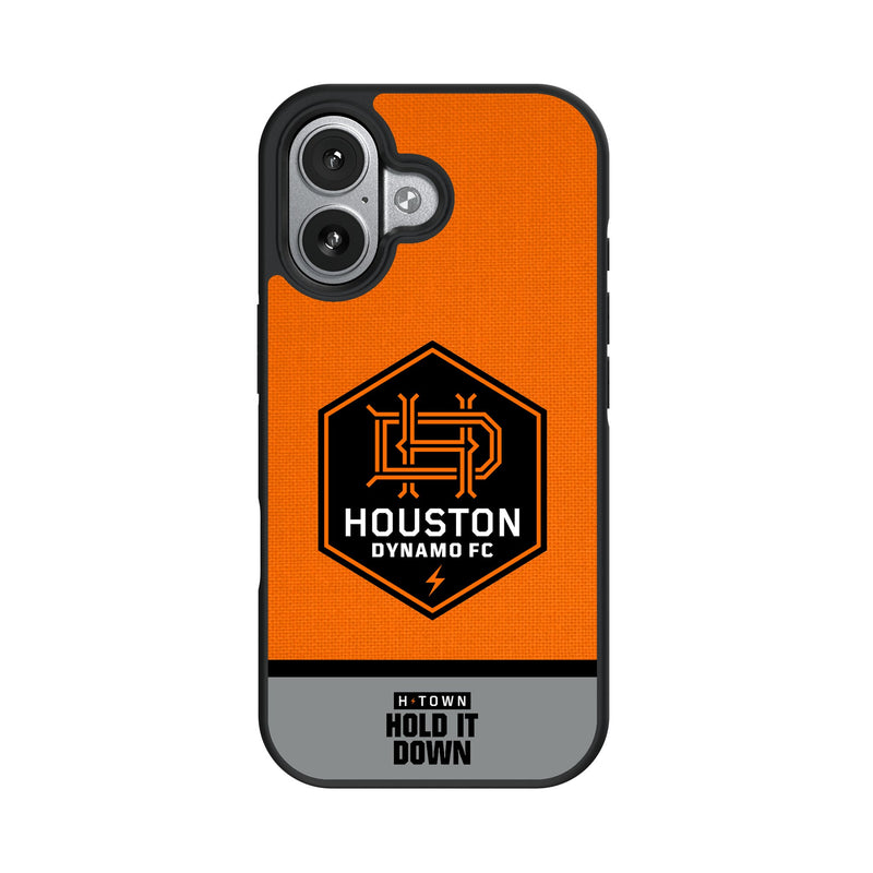 Houston Dynamo Endzone Solid iPhone Bump Phone Case for Apple iPhone