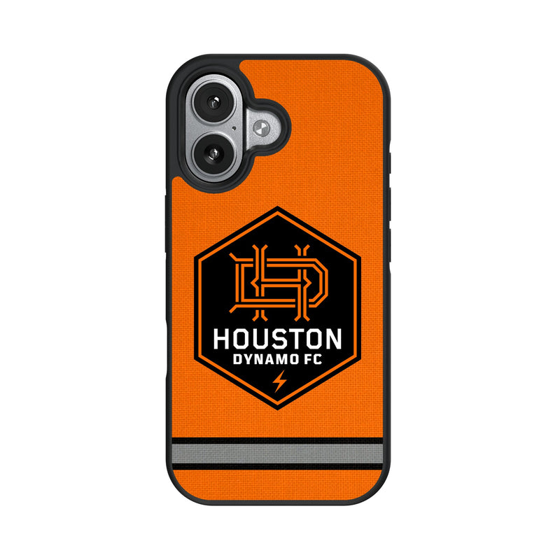 Houston Dynamo Stripe iPhone Bump Phone Case for Apple iPhone