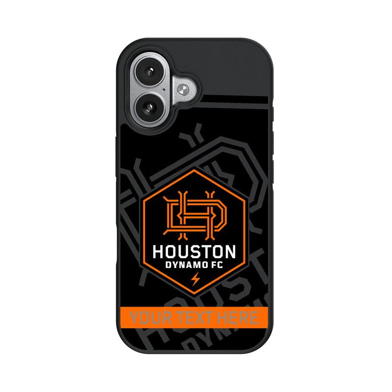 Houston Dynamo Personalized Tilt iPhone Bump Phone Case for Apple iPhone