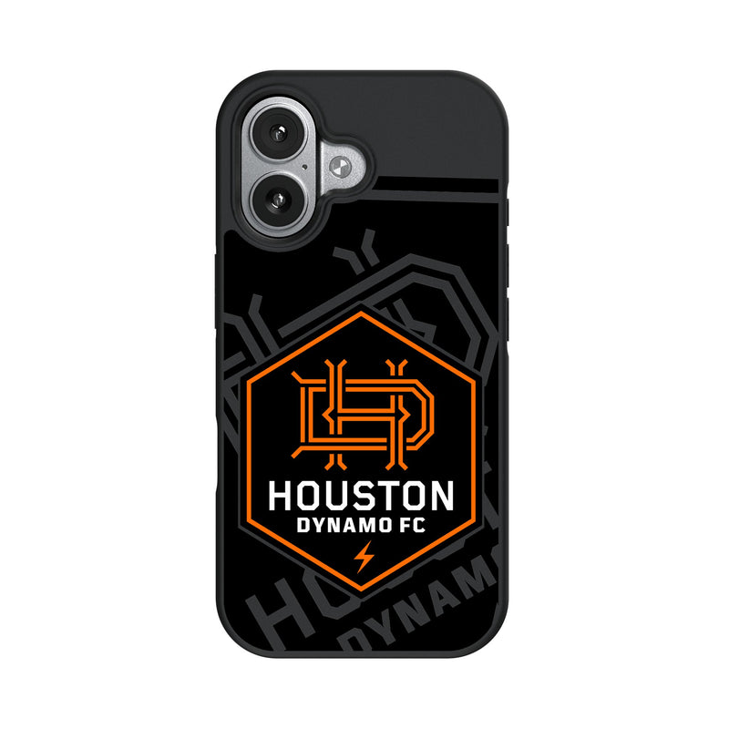Houston Dynamo Monocolor Tilt iPhone Bump Phone Case for Apple iPhone
