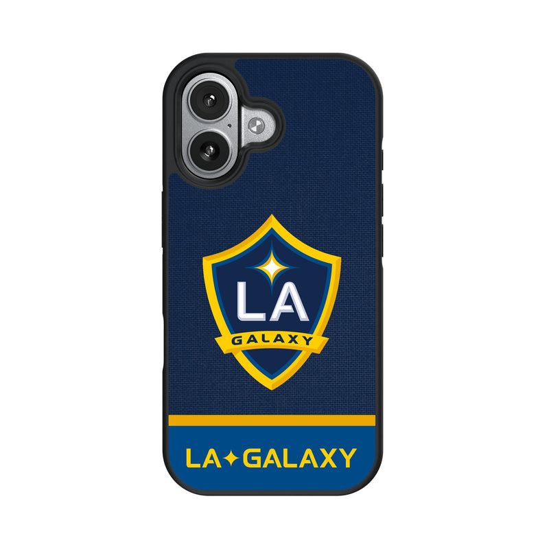 LA Galaxy Endzone Solid iPhone Bump Phone Case for Apple iPhone