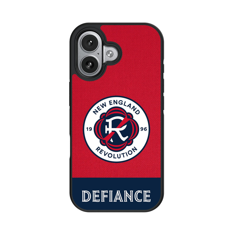 New England Revolution Endzone Solid iPhone Bump Phone Case for Apple iPhone
