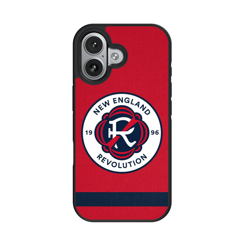 New England Revolution Stripe iPhone Bump Phone Case for Apple iPhone