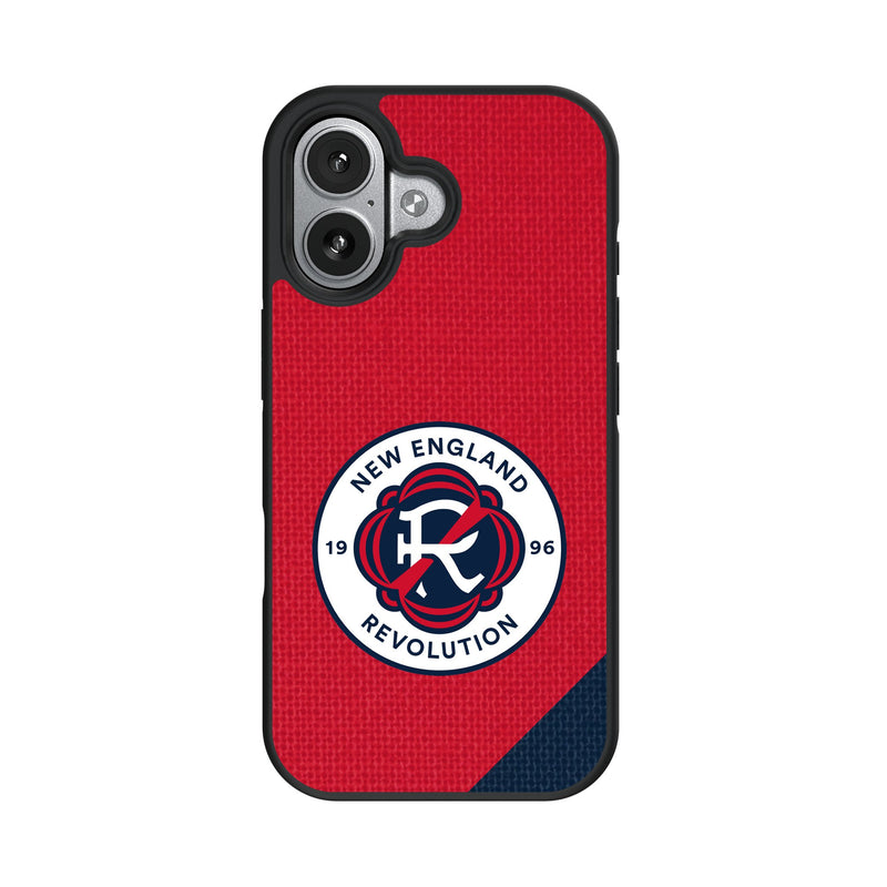 New England Revolution Diagonal Stripe iPhone Bump Phone Case for Apple iPhone