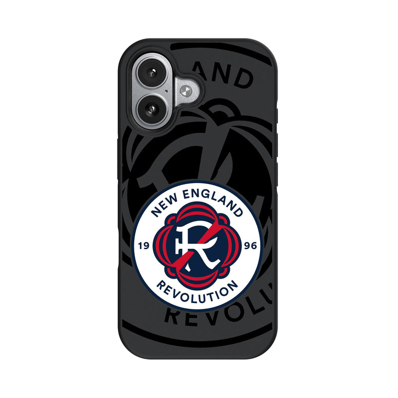 New England Revolution Monocolor Tilt iPhone Bump Phone Case for Apple iPhone