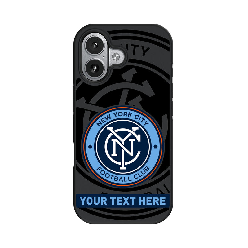 New York City FC Personalized Tilt iPhone Bump Phone Case for Apple iPhone