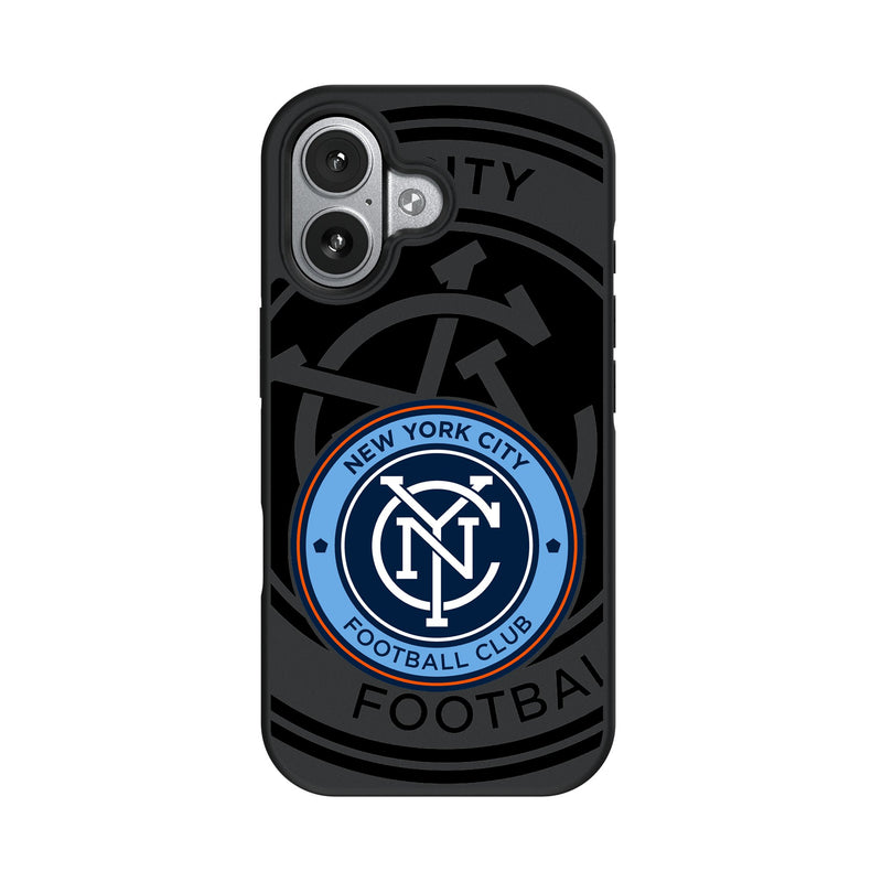 New York City FC Monocolor Tilt iPhone Bump Phone Case for Apple iPhone
