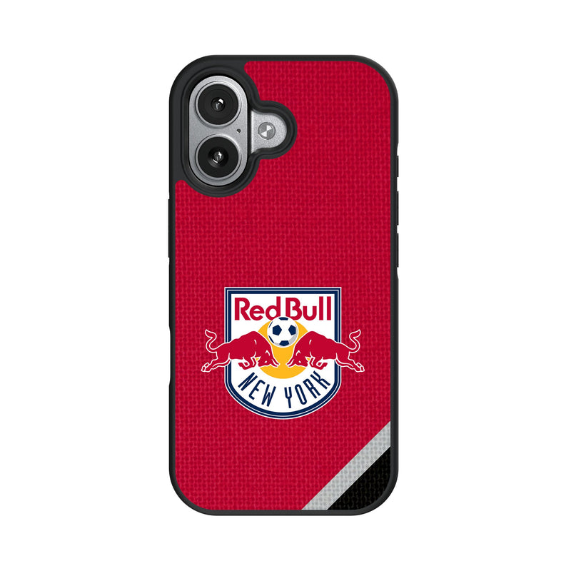 New York Red Bulls Diagonal Stripe iPhone Bump Phone Case for Apple iPhone