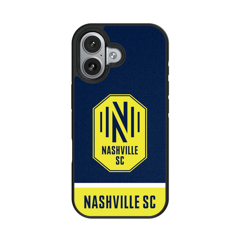 Nashville SC Endzone Solid iPhone Bump Phone Case for Apple iPhone