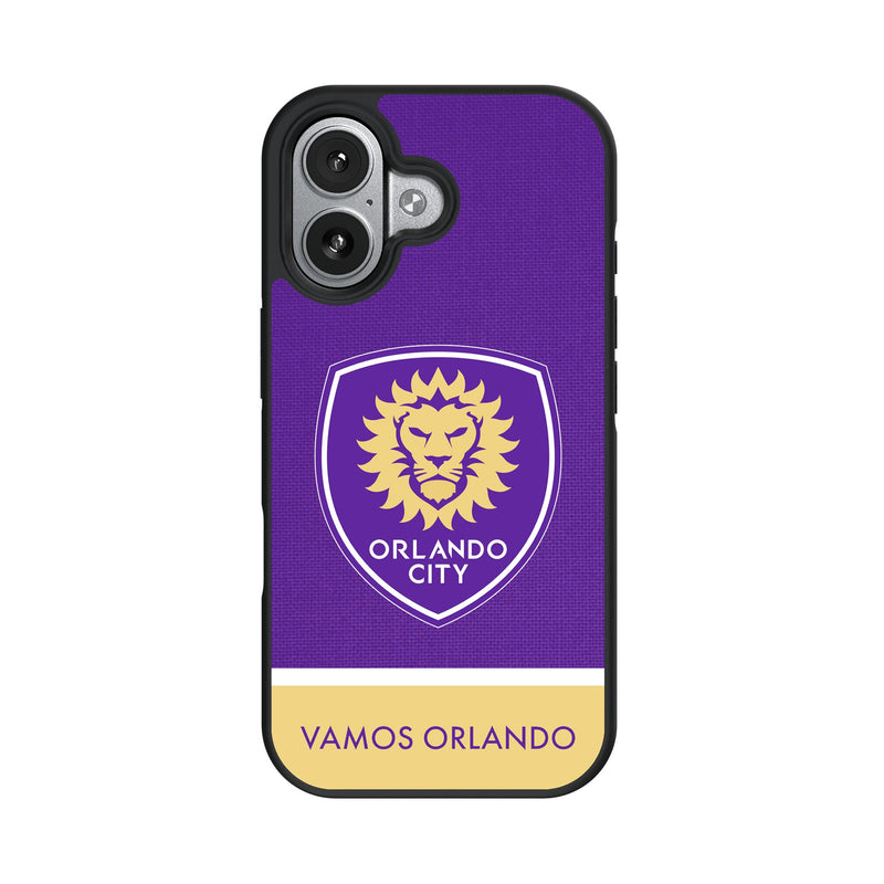 Orlando City Soccer Club Endzone Solid iPhone Bump Phone Case for Apple iPhone