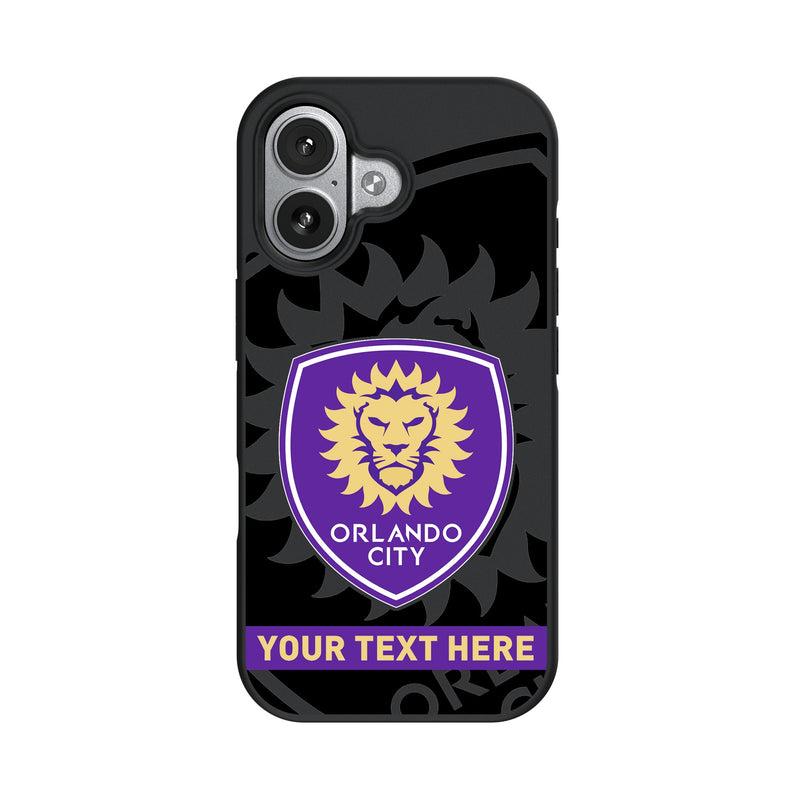 Orlando City Soccer Club Personalized Tilt iPhone Bump Phone Case for Apple iPhone