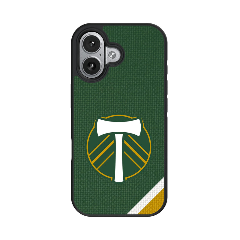 Portland Timbers Diagonal Stripe iPhone Bump Phone Case for Apple iPhone