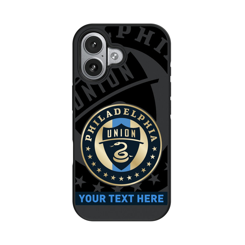 Philadelphia Union Personalized Tilt iPhone Bump Phone Case for Apple iPhone