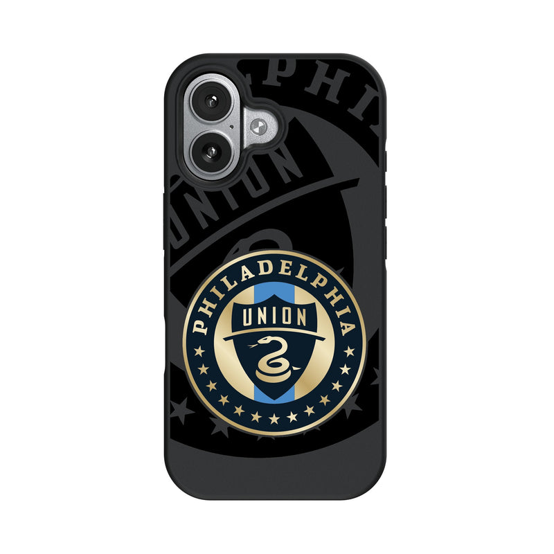 Philadelphia Union Monocolor Tilt iPhone Bump Phone Case for Apple iPhone