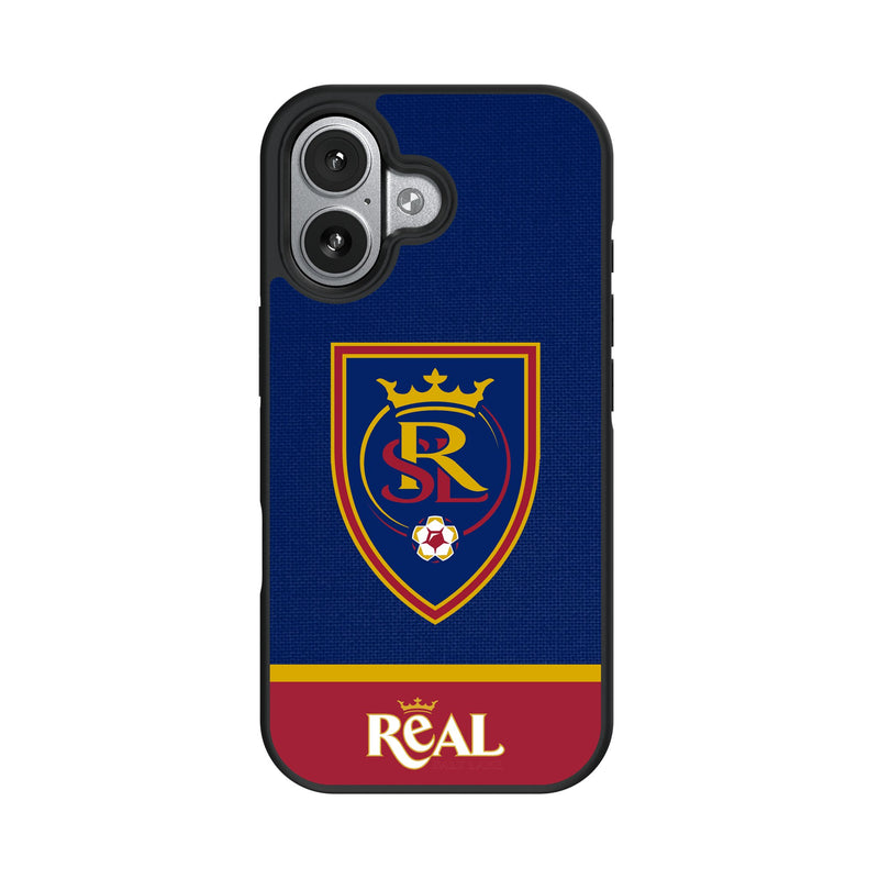 Real Salt Lake Endzone Solid iPhone Bump Phone Case for Apple iPhone