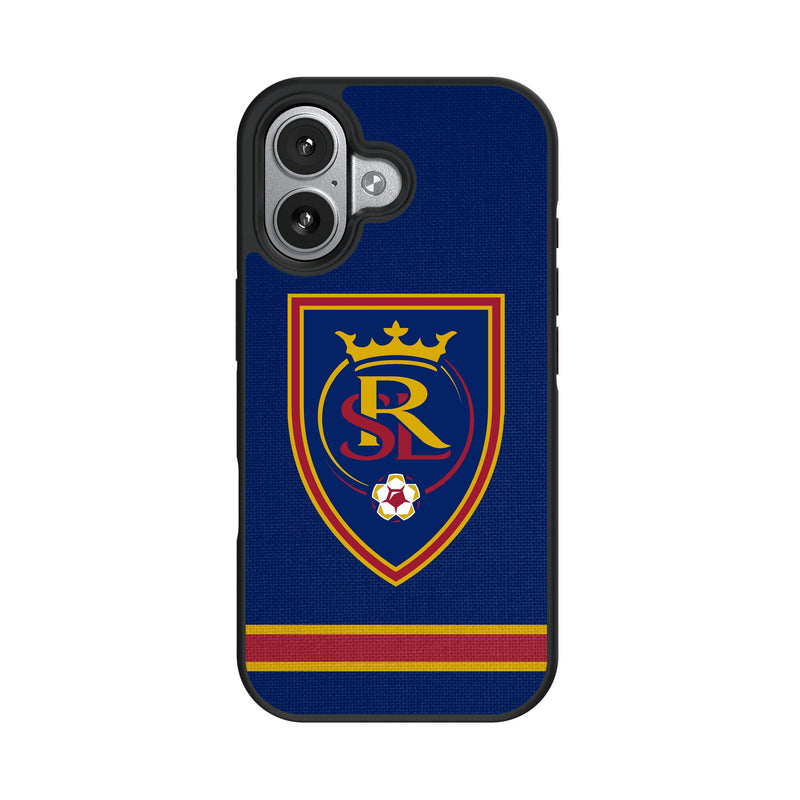Real Salt Lake Stripe iPhone Bump Phone Case for Apple iPhone