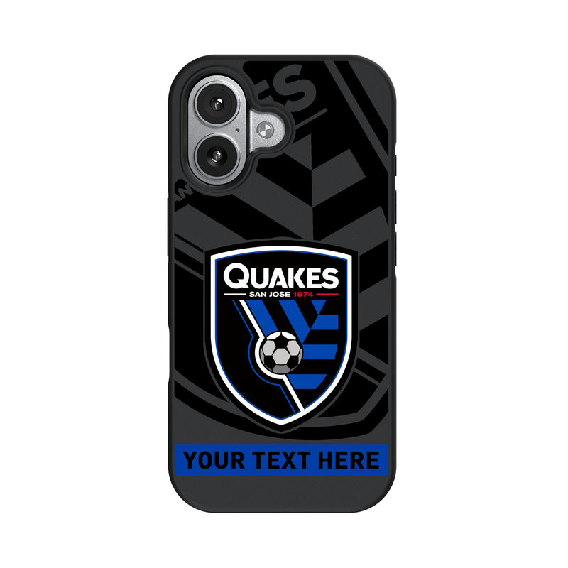 San Jose Earthquakes Personalized Tilt iPhone Bump Phone Case for Apple iPhone