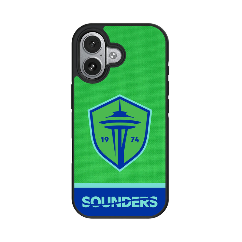 Seattle Sounders FC Endzone Solid iPhone Bump Phone Case for Apple iPhone