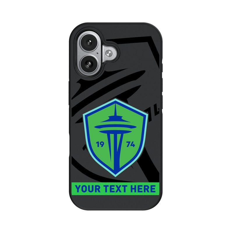 Seattle Sounders FC Personalized Tilt iPhone Bump Phone Case for Apple iPhone