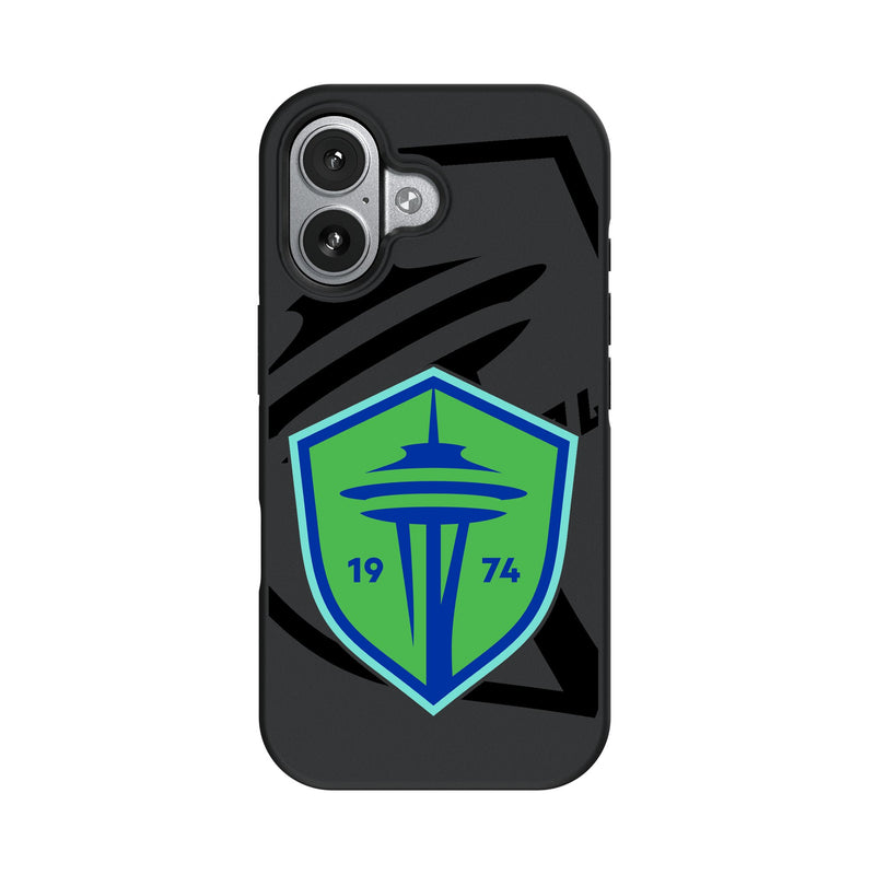 Seattle Sounders FC Monocolor Tilt iPhone Bump Phone Case for Apple iPhone