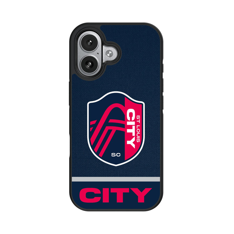 St. Louis CITY SC Endzone Solid iPhone Bump Phone Case for Apple iPhone
