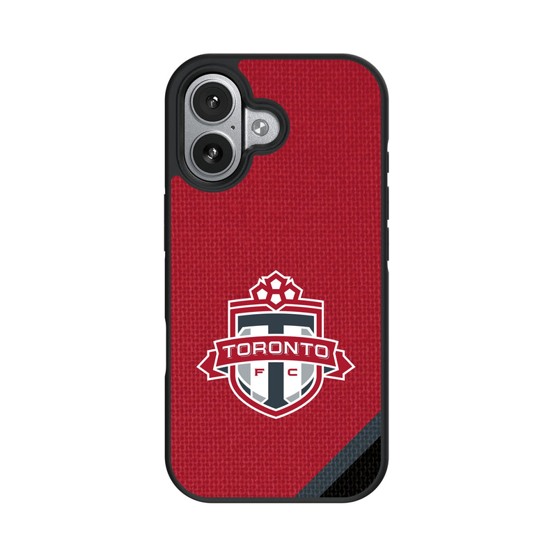 Toronto FC Diagonal Stripe iPhone Bump Phone Case for Apple iPhone