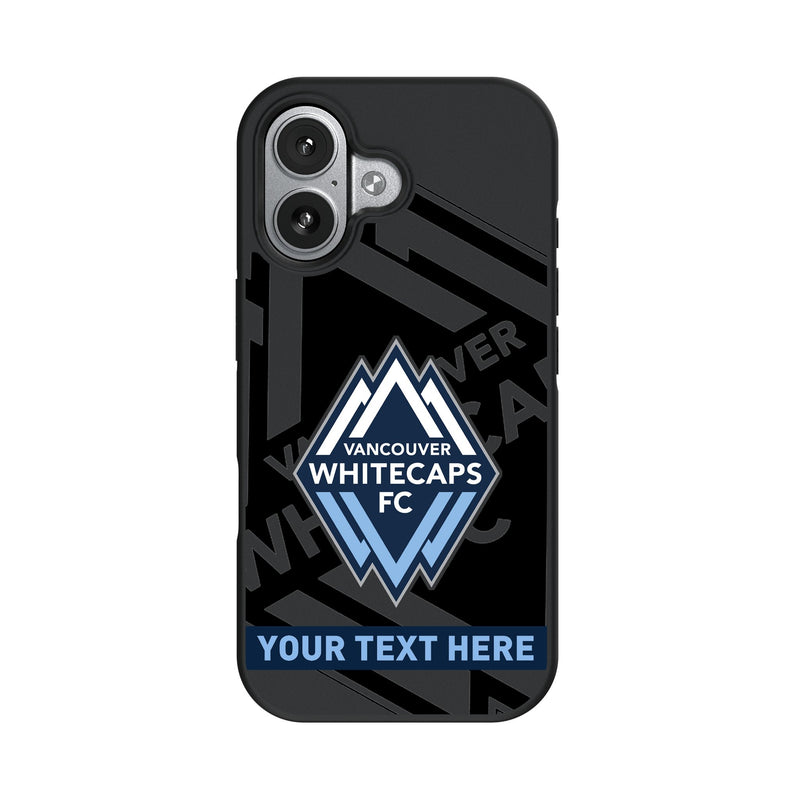 Vancouver Whitecaps Personalized Tilt iPhone Bump Phone Case for Apple iPhone