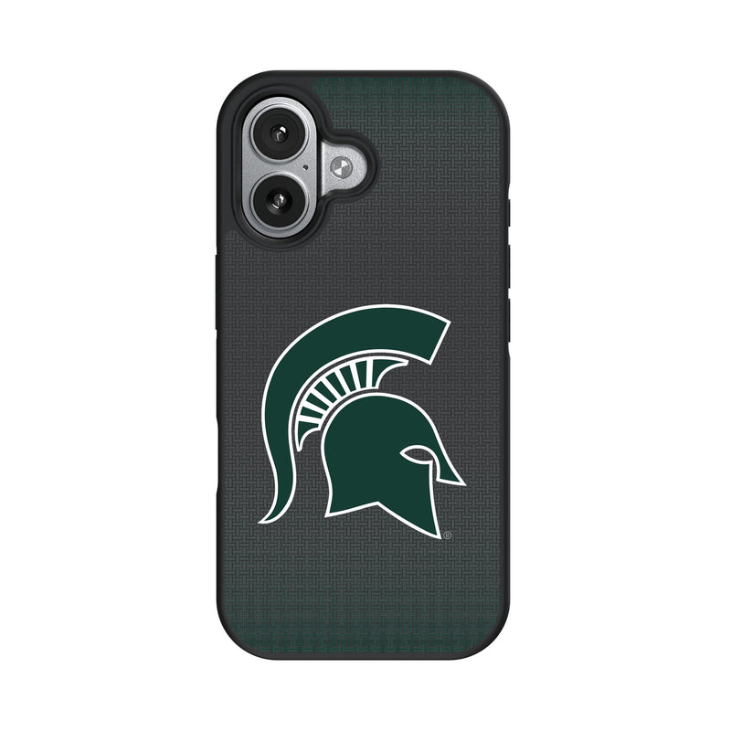 Michigan State University Spartans Linen iPhone Bump Phone Case for Apple iPhone