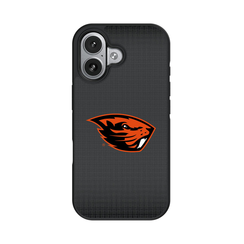 Oregon State University Beavers Linen iPhone Bump Phone Case for Apple iPhone