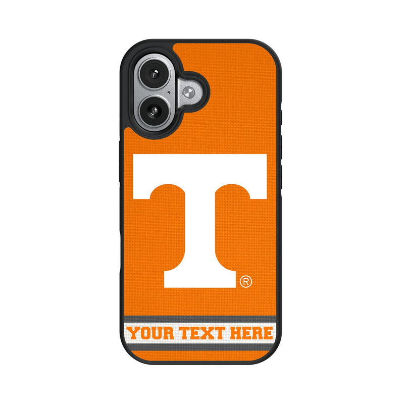 University of Tennessee Volunteers Personalized Stripe iPhone Bump Phone Case for Apple iPhone