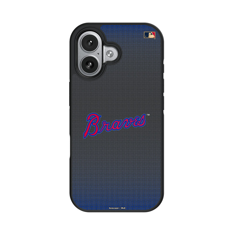 Atlanta Braves Home 2012 - Cooperstown Collection Linen iPhone Bump Phone Case for Apple iPhone