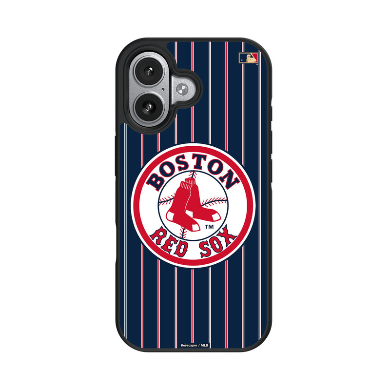 Boston Red Sox 1976-2008 - Cooperstown Collection Pinstripe iPhone Bump Phone Case for Apple iPhone