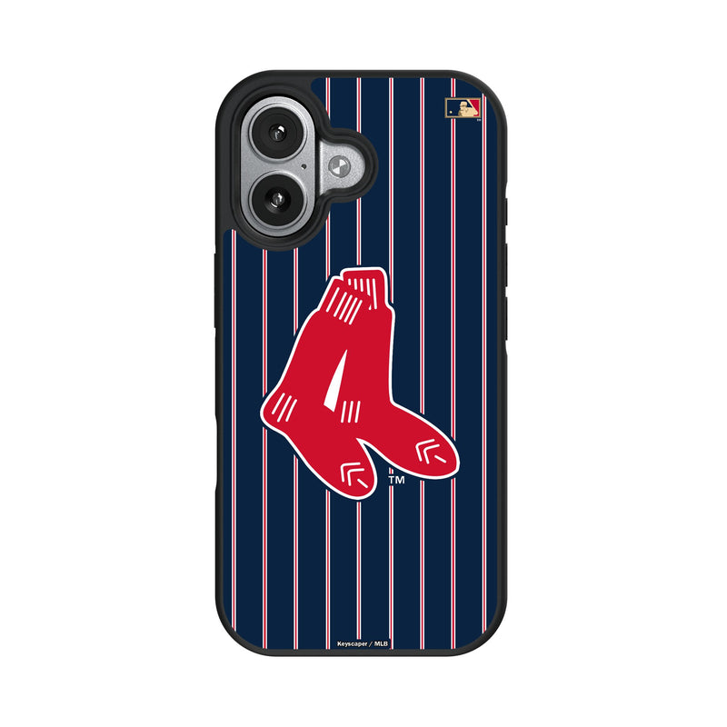 Boston Red Sox 1924-1960 - Cooperstown Collection Pinstripe iPhone Bump Phone Case for Apple iPhone