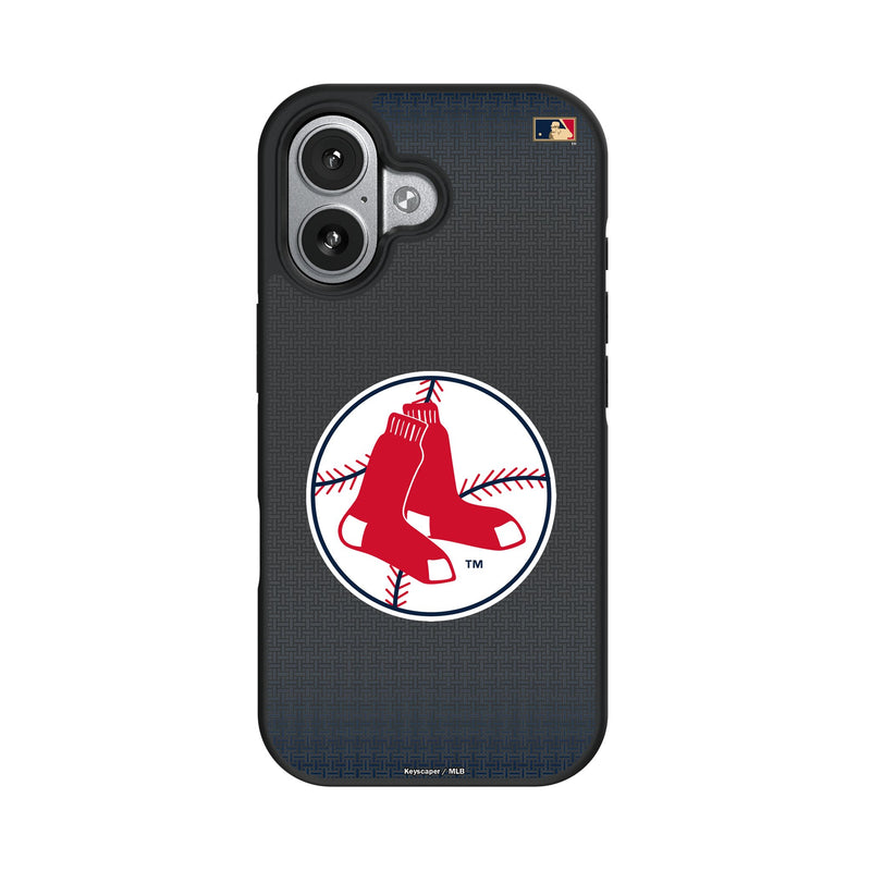 Boston Red Sox 1970-1975 - Cooperstown Collection Linen iPhone Bump Phone Case for Apple iPhone