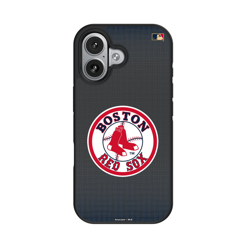 Boston Red Sox 1976-2008 - Cooperstown Collection Linen iPhone Bump Phone Case for Apple iPhone