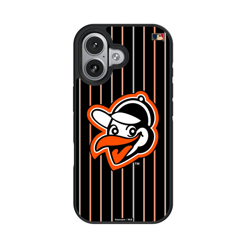 Baltimore Orioles 1955 - Cooperstown Collection Pinstripe iPhone Bump Phone Case for Apple iPhone