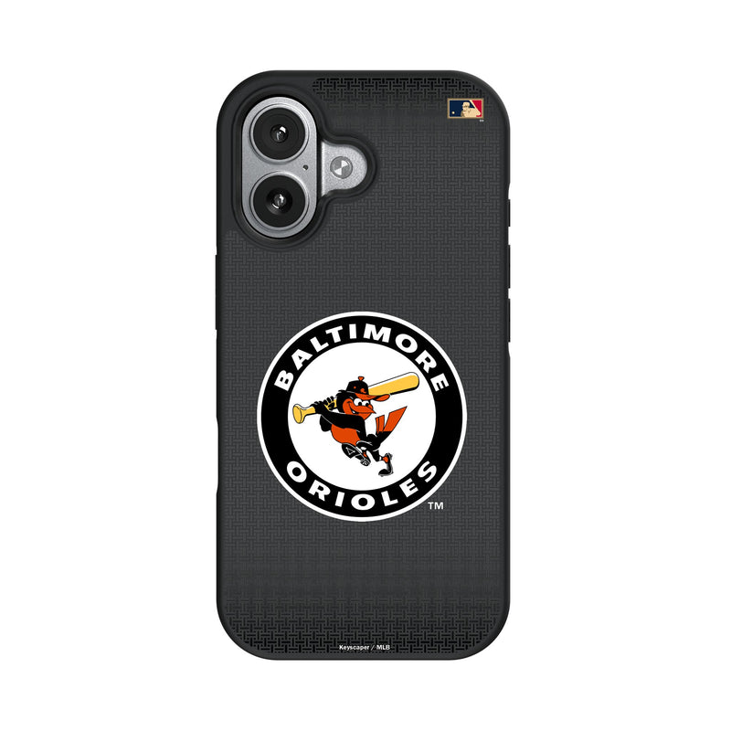 Baltimore Orioles 1966-1969 - Cooperstown Collection Linen iPhone Bump Phone Case for Apple iPhone