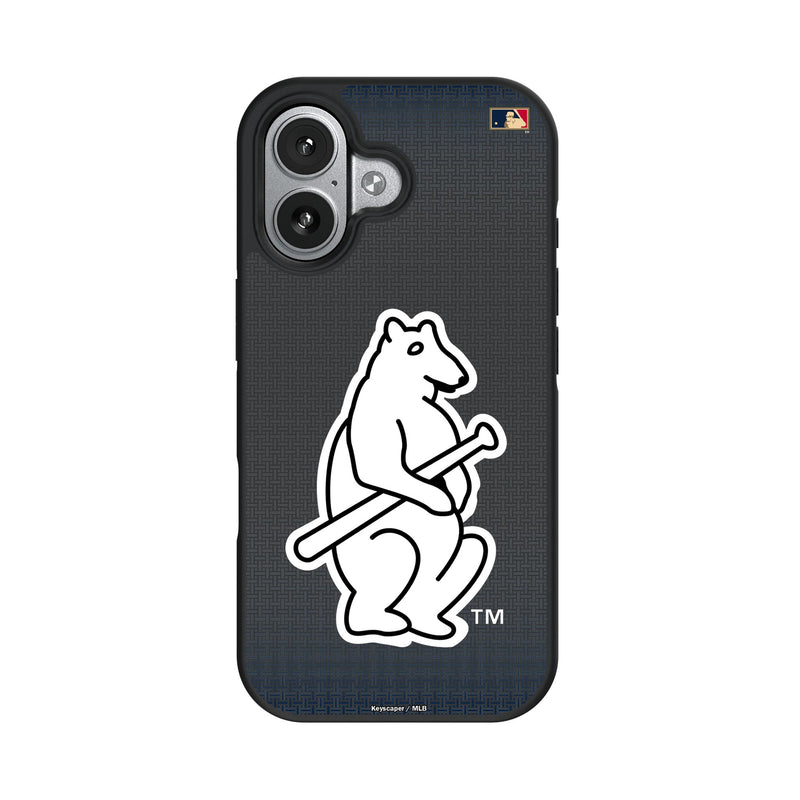 Chicago Cubs 1914 - Cooperstown Collection Linen iPhone Bump Phone Case for Apple iPhone