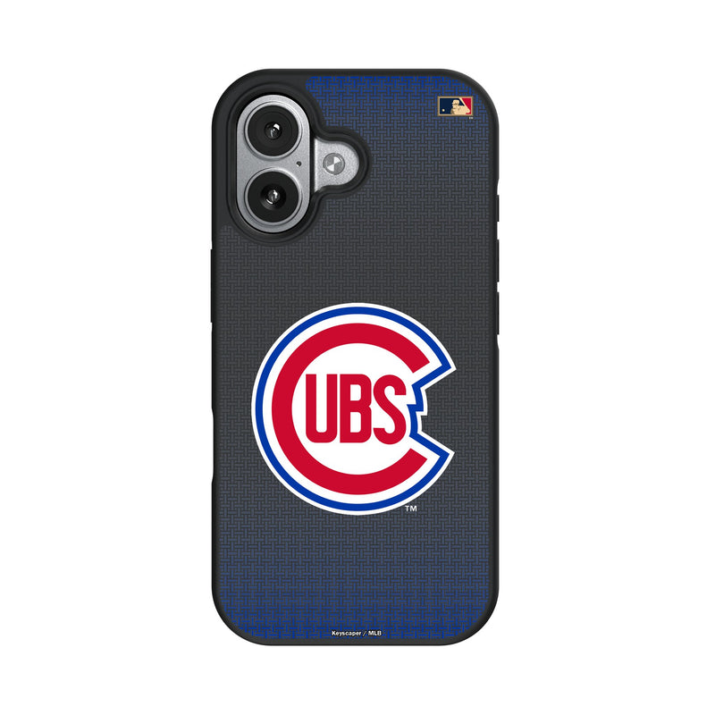 Chicago Cubs 1948-1956 - Cooperstown Collection Linen iPhone Bump Phone Case for Apple iPhone