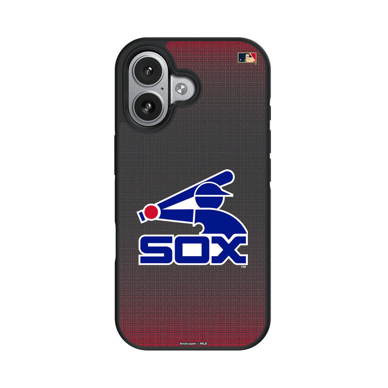 Chicago White Sox 1976-1981 - Cooperstown Collection Linen iPhone Bump Phone Case for Apple iPhone